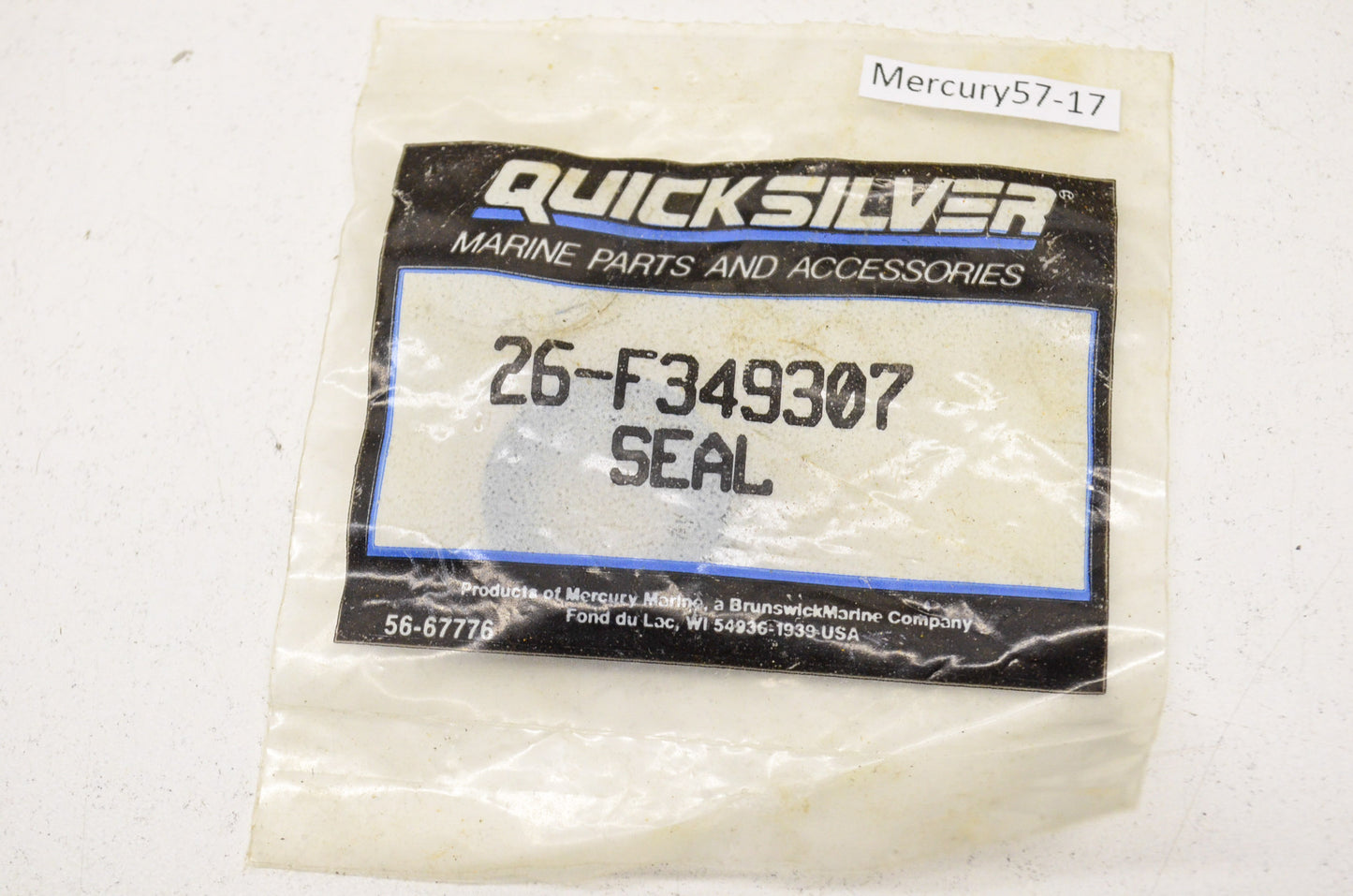 New OEM Quicksilver Mercury Seal NOS