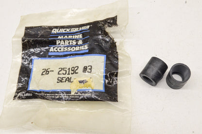 New OEM Quicksilver Mercury Rubber Seal QTY 2 NOS