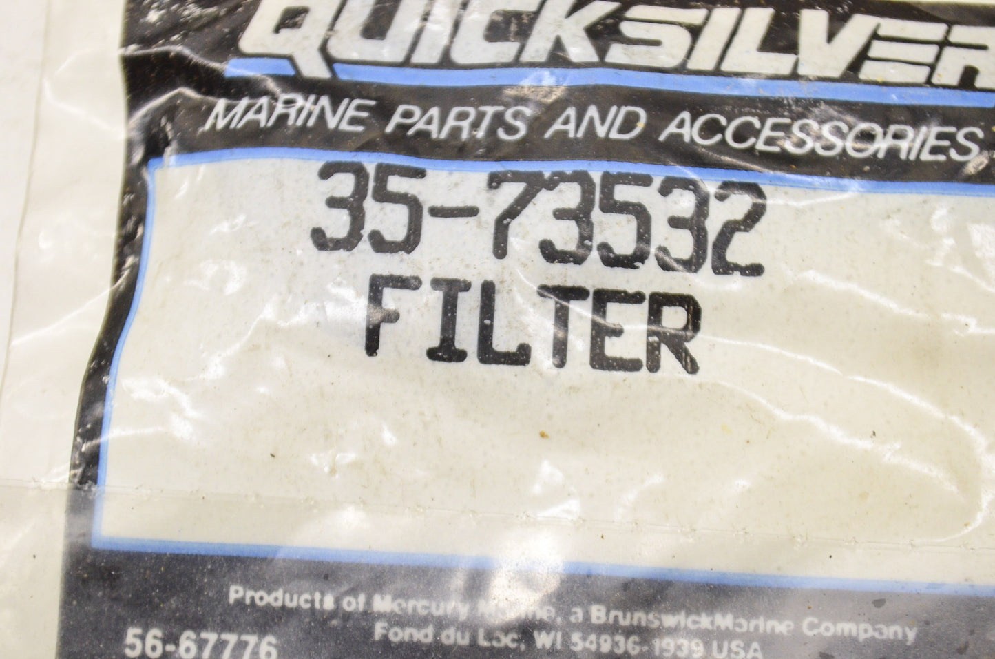 New OEM Quicksilver Mercury Filter NOS