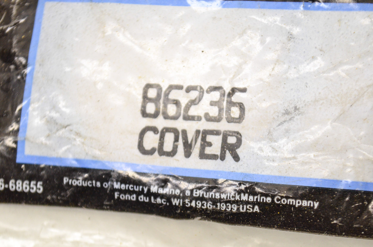 New OEM Quicksilver Mercury Gear Housing Cover NOS