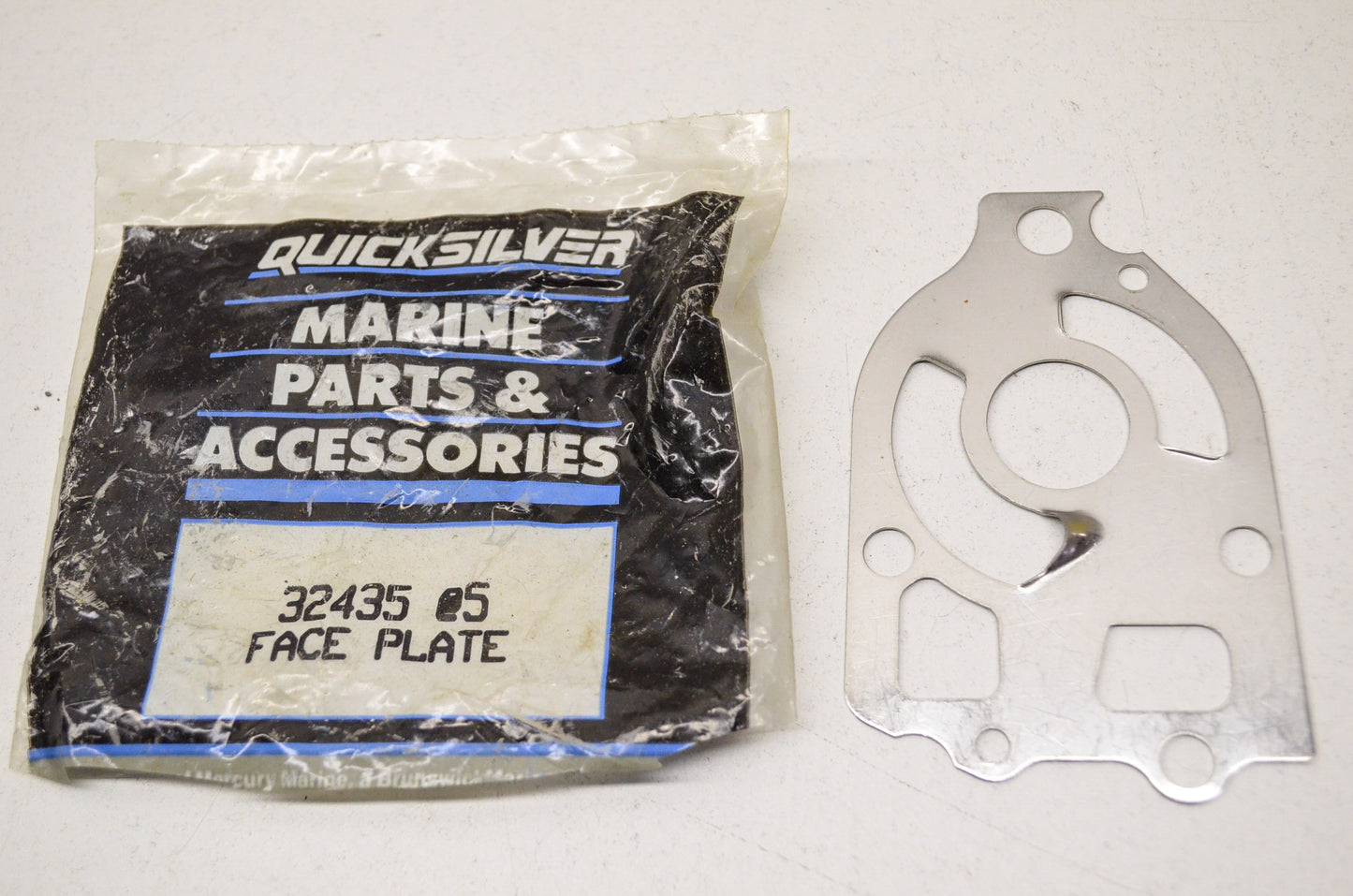 New OEM Quicksilver Mercury Face Plate NOS
