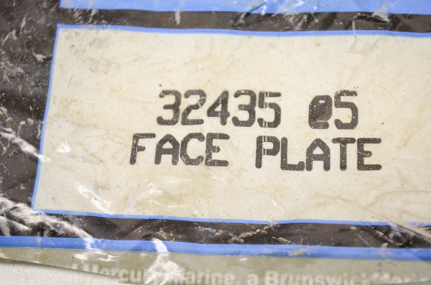 New OEM Quicksilver Mercury Face Plate NOS