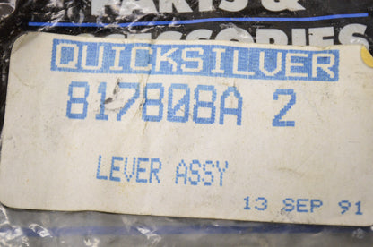 Quicksilver 817808A 2 Mercury Lever Assembly NOS