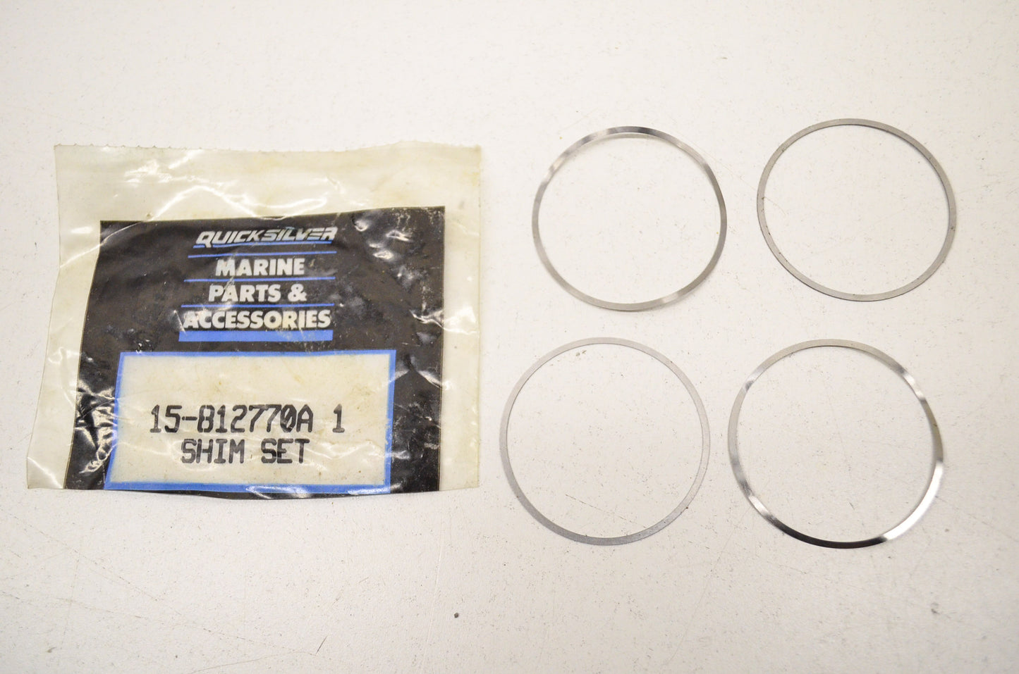 New OEM Quicksilver Mercury Shims QTY 4 NOS
