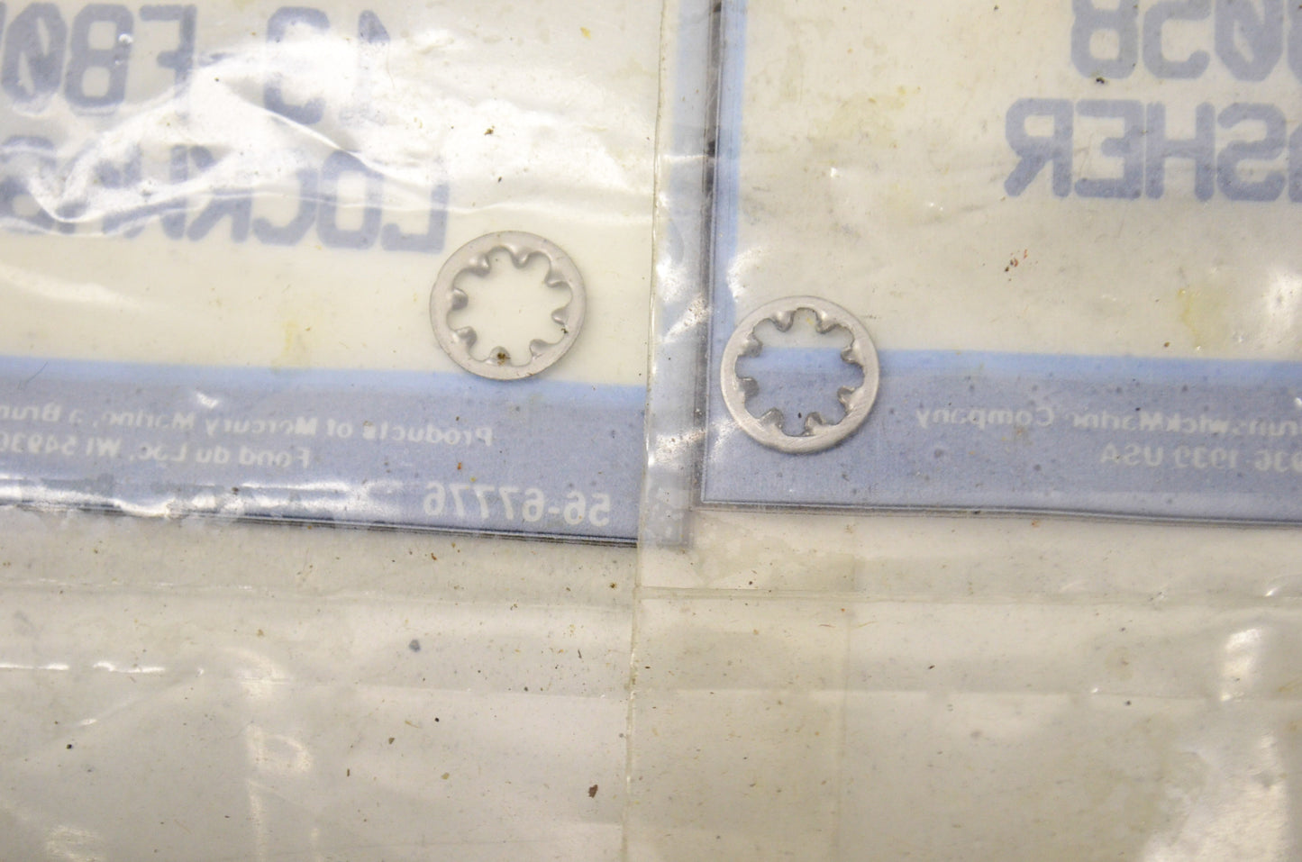 New OEM Quicksilver Mercury Lockwashers QTY 2 NOS