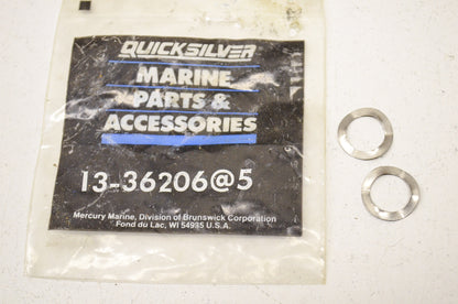 Mercury Wave Washers Qty 2 NOS