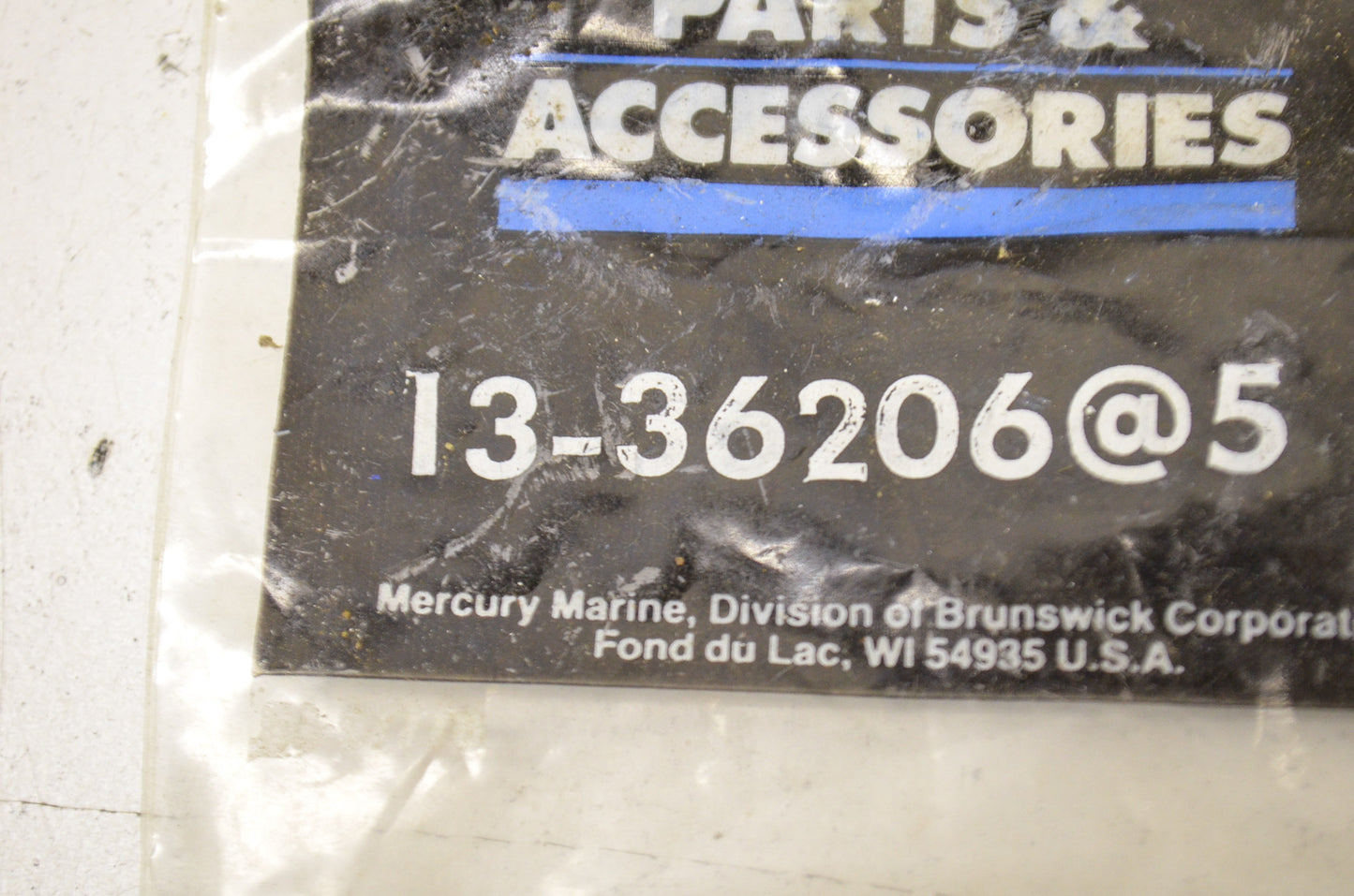Mercury Wave Washers Qty 2 NOS