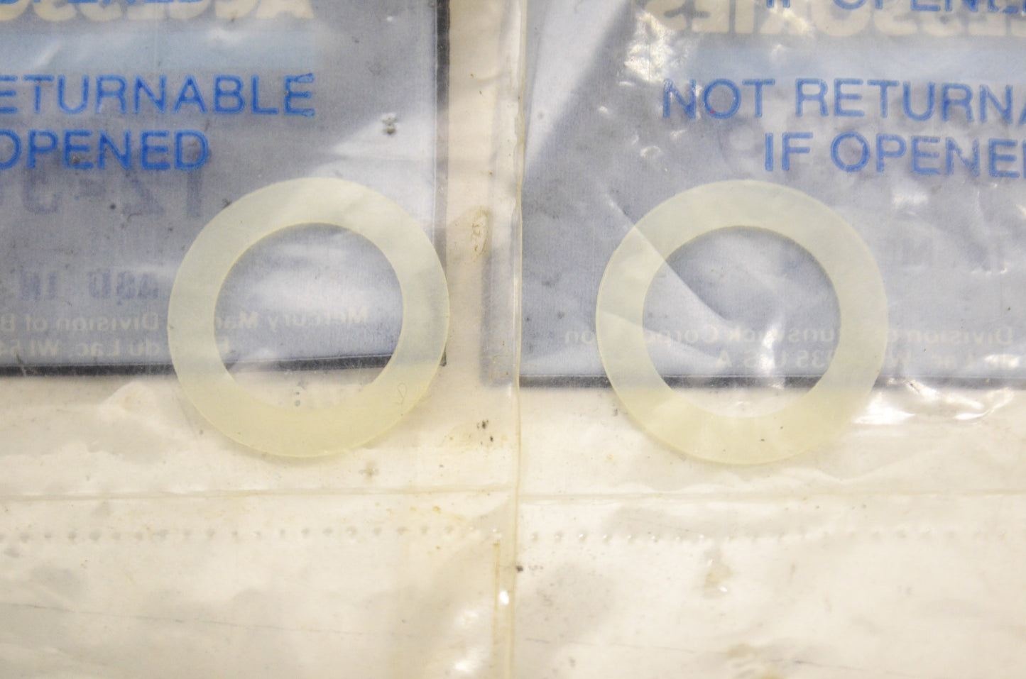 New OEM Quicksilver Mercury Washers QTY 2 NOS