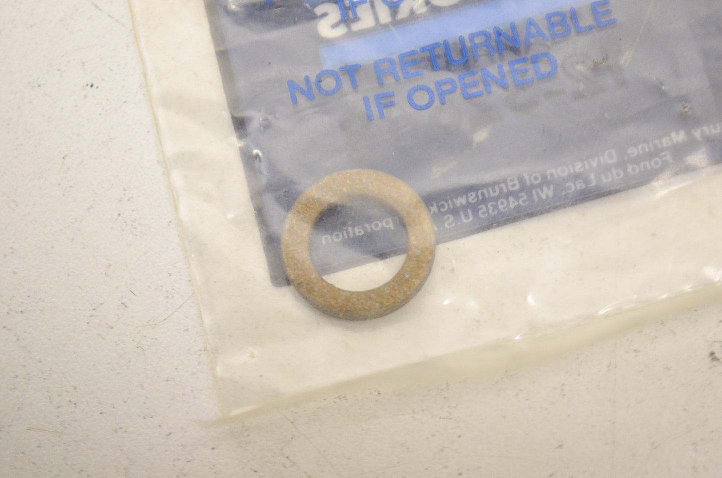 New OEM Quicksilver Mercury Washer NOS