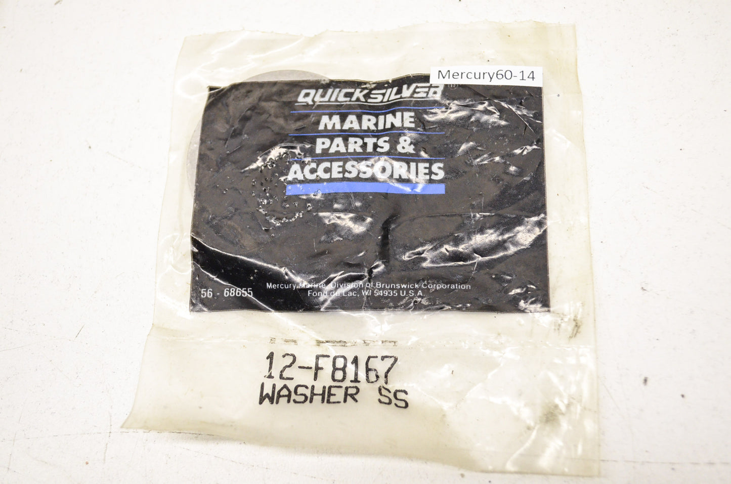 New OEM Quicksilver Mercury Washer NOS