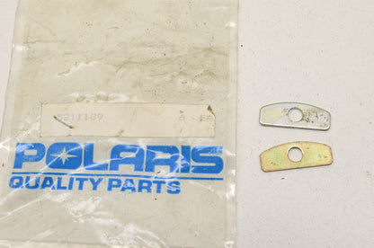 OEM Polaris 5211189 Mounting Speedometer Plate Qty 2 NOS
