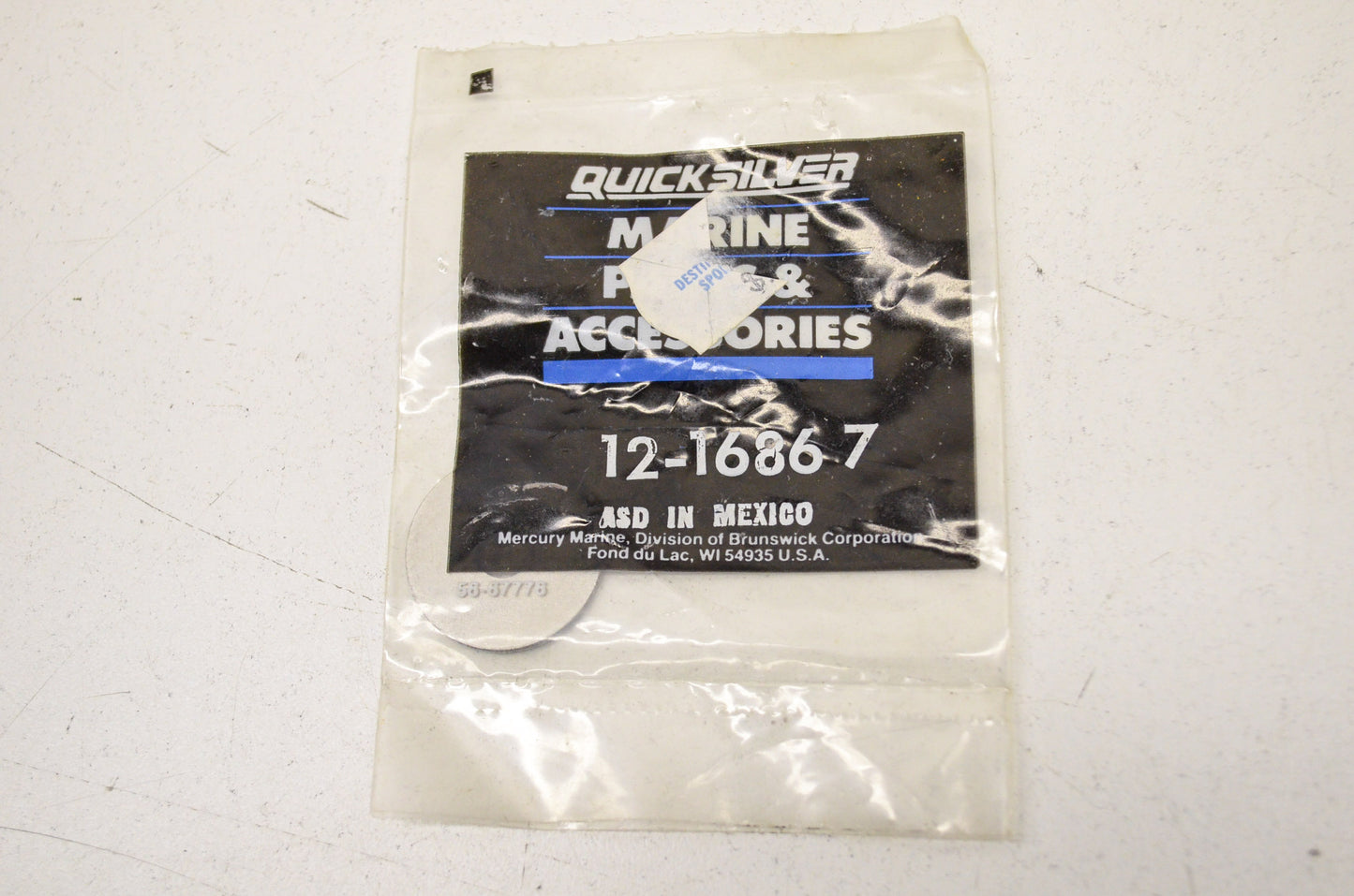New OEM Quicksilver Mercury Washer NOS
