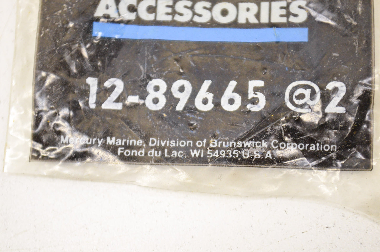 New OEM Quicksilver Mercury Washers QTY 2 NOS
