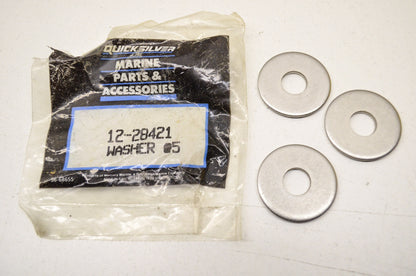New OEM Quicksilver Mercury Washers QTY 3 NOS