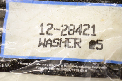 New OEM Quicksilver Mercury Washers QTY 3 NOS
