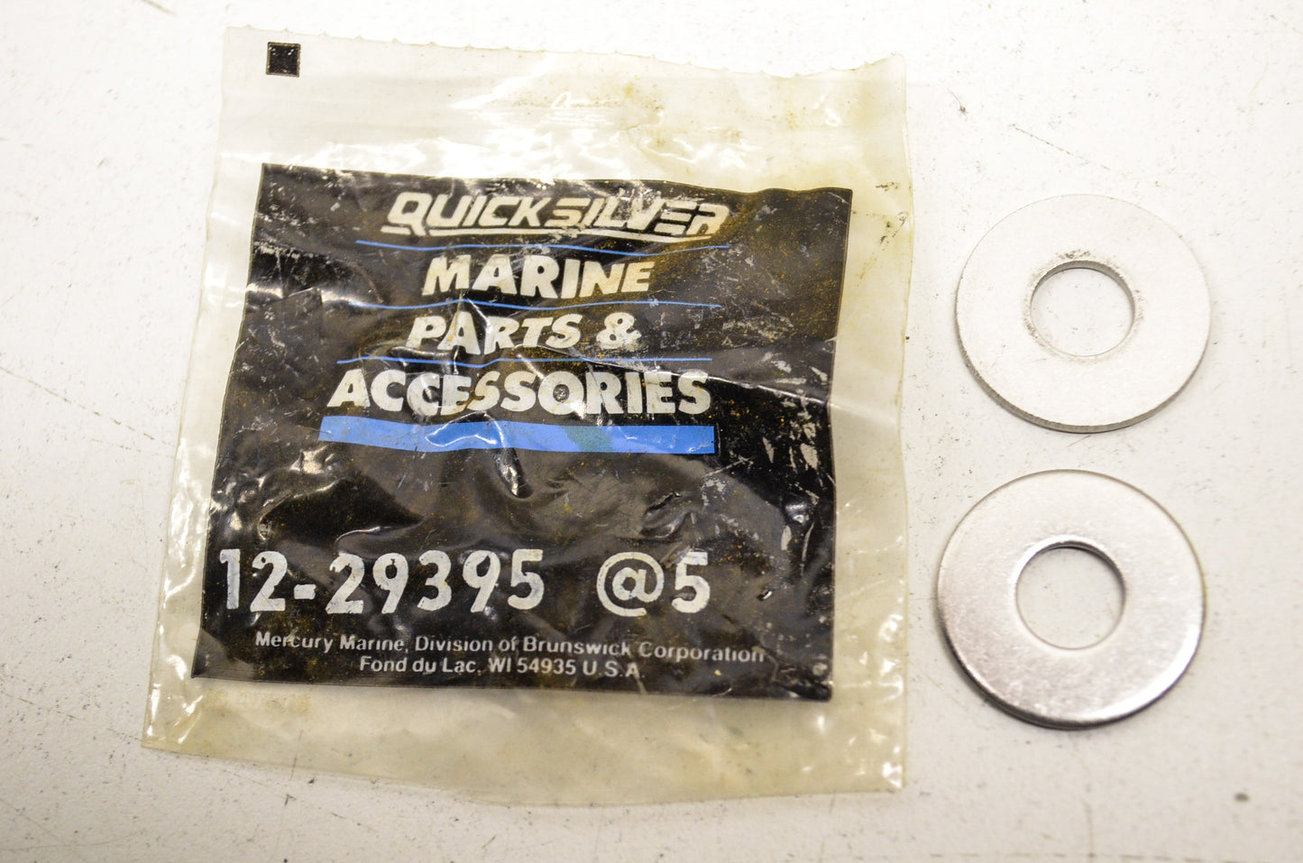 New OEM Quicksilver Mercury Washers QTY 2 NOS