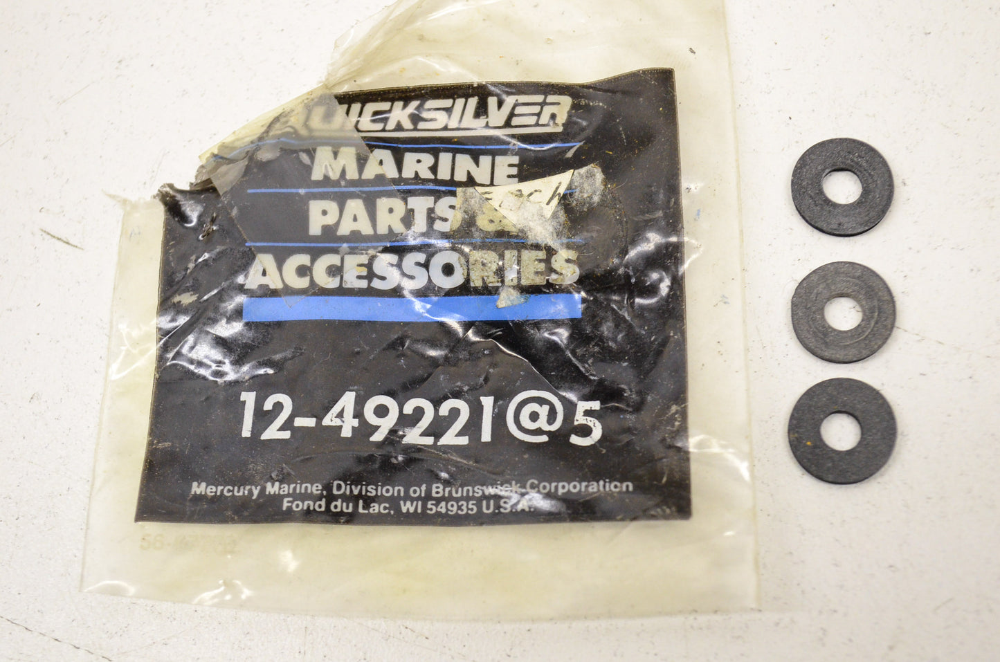New OEM Quicksilver Mercury Washers QTY 3 NOS