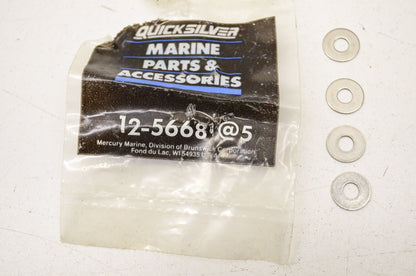 New OEM Quicksilver Mercury Washers QTY 4 NOS