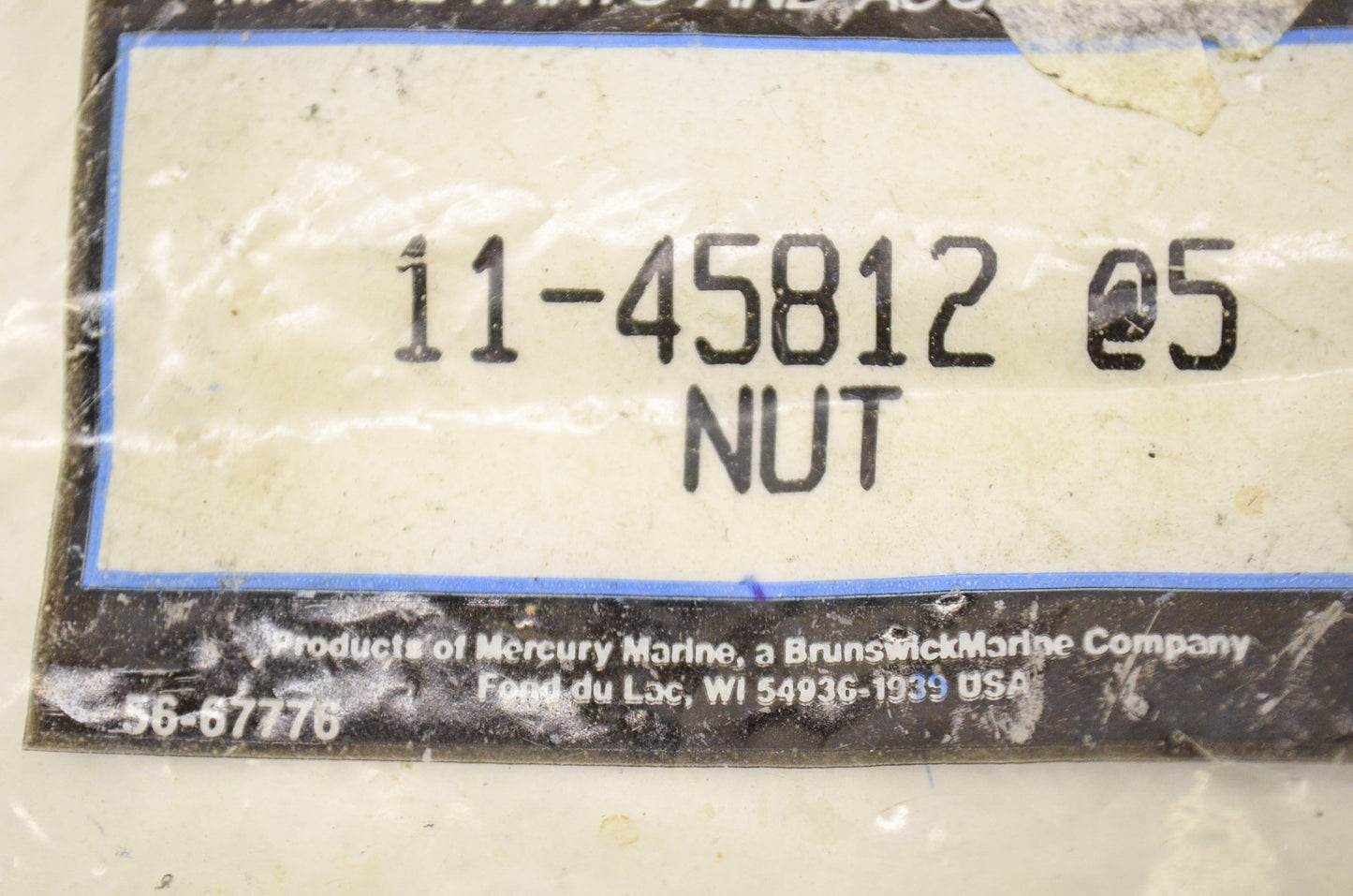 New OEM Quicksilver Mercury Nuts QTY 3 NOS