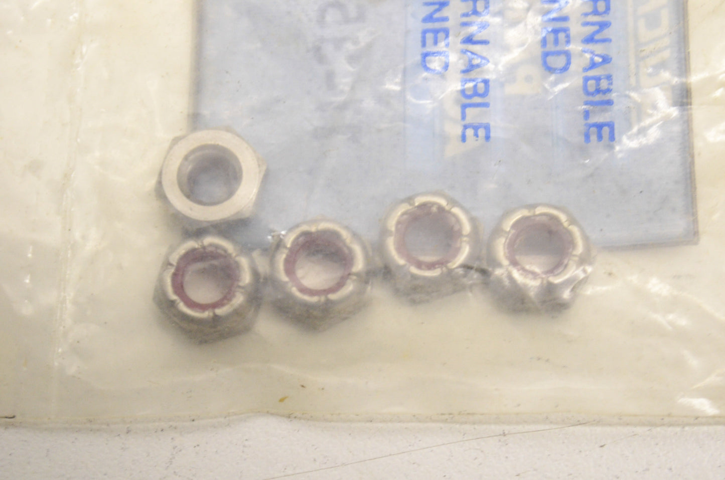 New OEM Quicksilver Mercury Nuts QTY 5 NOS