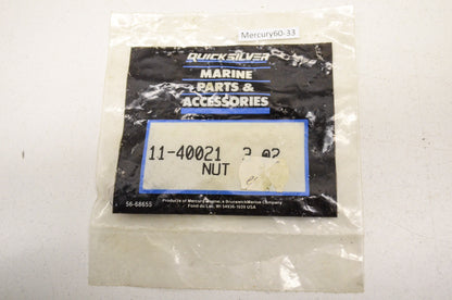 New OEM Quicksilver Mercury Nuts QTY 2 NOS