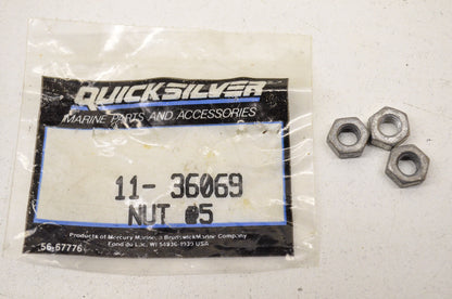 New OEM Quicksilver Mercury Nuts QTY 3 NOS