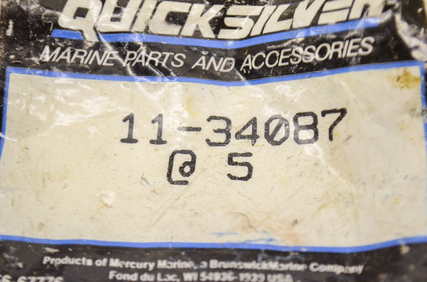 New OEM Quicksilver Mercury Nut NOS