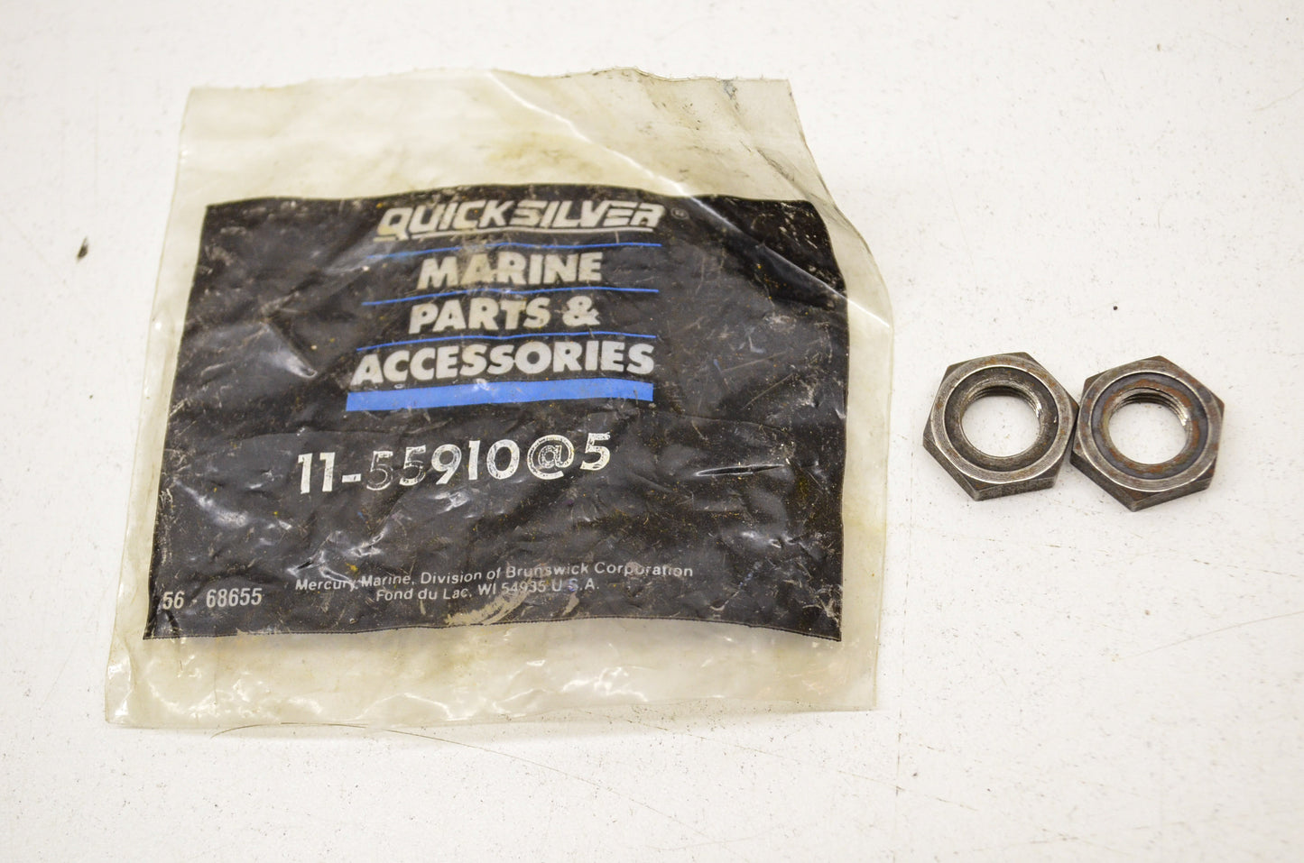 Mercury Nuts Qty 2 NOS
