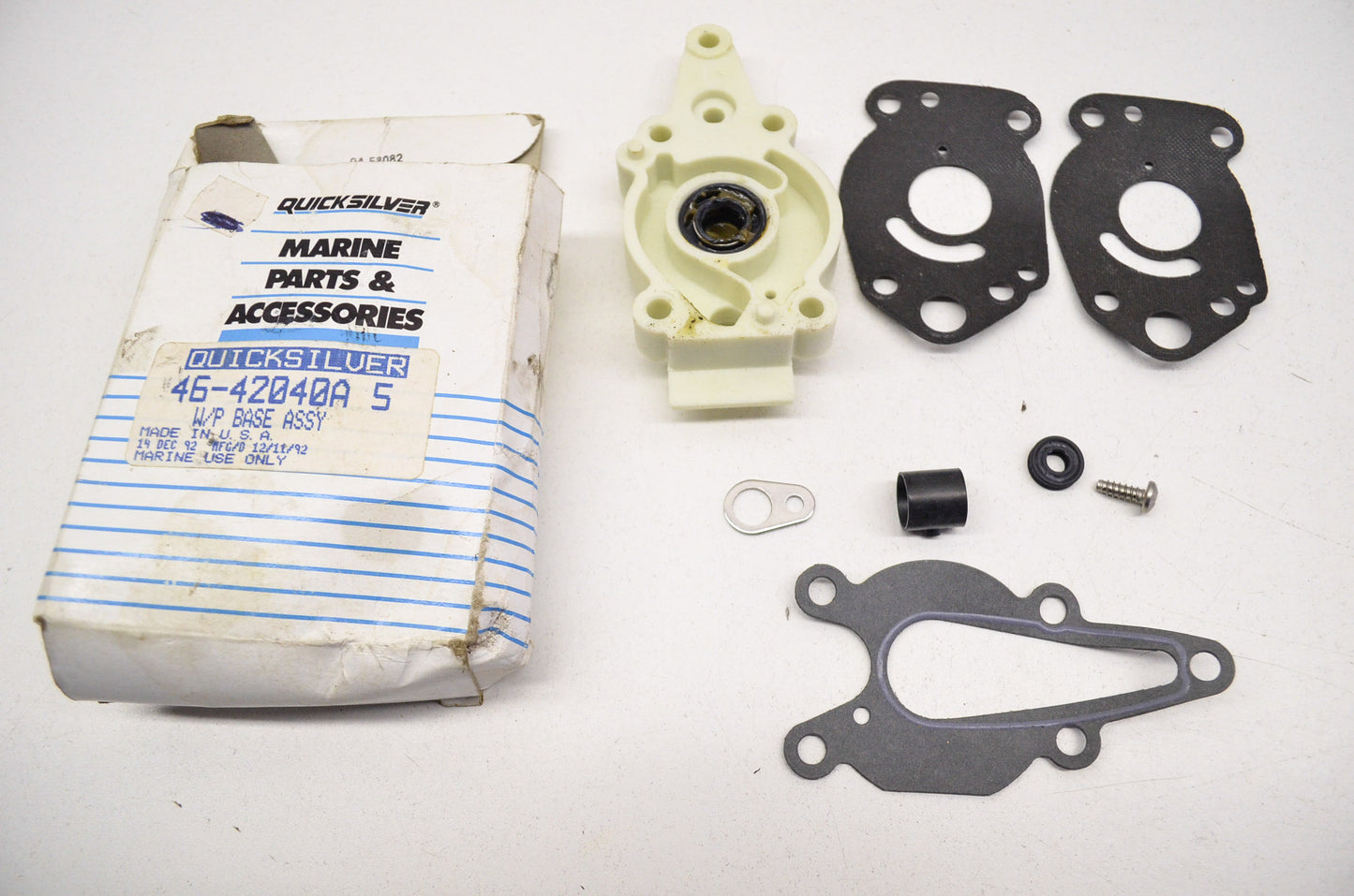 Mercury Pump Base Assembly NOS