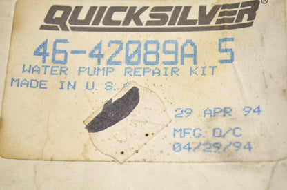 New OEM Quicksilver Mercury Water Pump Repair Kit NOS