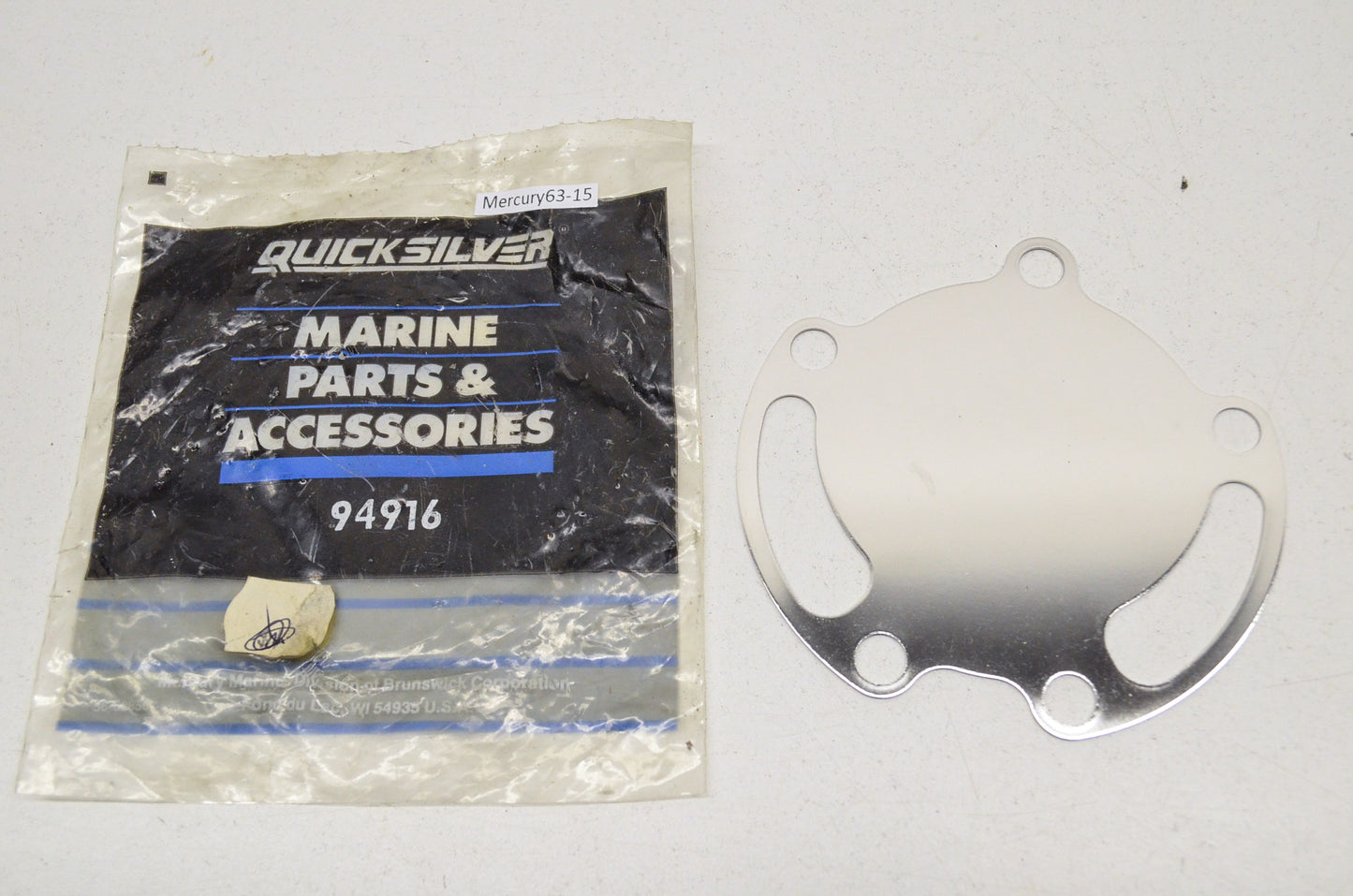 Quicksilver 94916 Mercury Wear Plate NOS