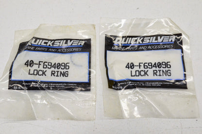 Mercury Lock Rings Qty 2 NOS