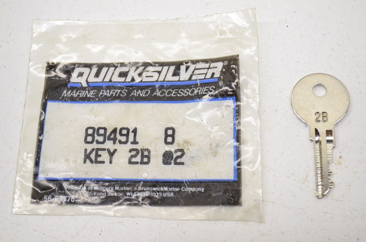 New OEM Quicksilver Mercury Key NOS