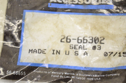 Quicksilver 26-66302 Mercury Seal NOS