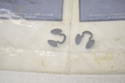 New OEM Quicksilver Mercury Retaining Rings QTY 2 NOS