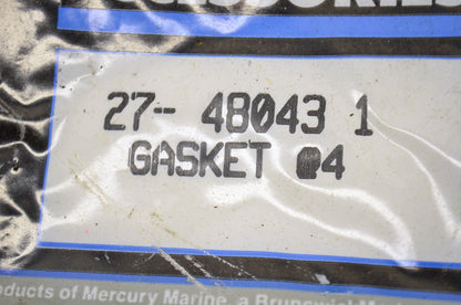 New OEM Quicksilver Mercury End Cap Gasket NOS