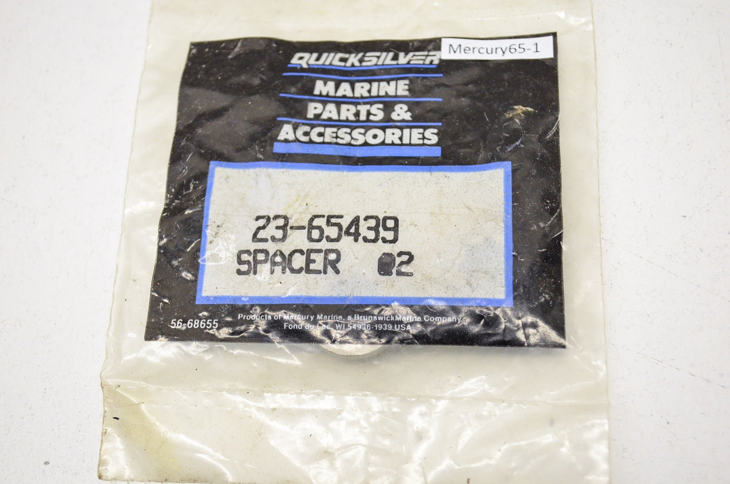 New OEM Quicksilver Mercury Spacers QTY 2 NOS