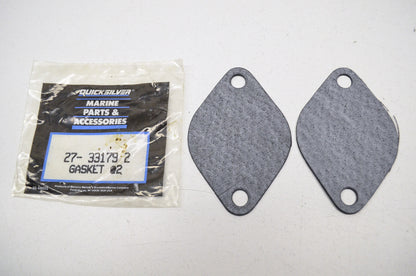 OEM Mercury 27-33179 2 Gasket Qty 2 NOS