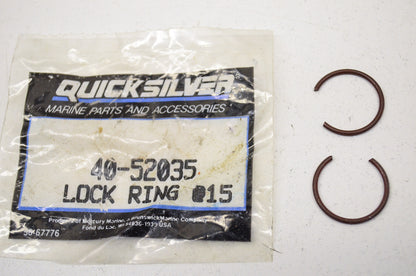 Mercury Lock Rings Qty 2 NOS