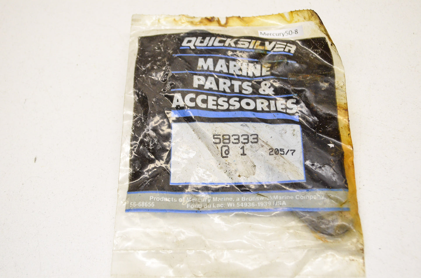 New OEM Quicksilver Mercury Alternator Brace NOS