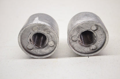 New OEM Quicksilver Mercury Zinc Anodes QTY 2 NOS