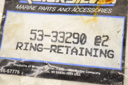 New OEM Quicksilver Mercury Retaining Ring Set NOS