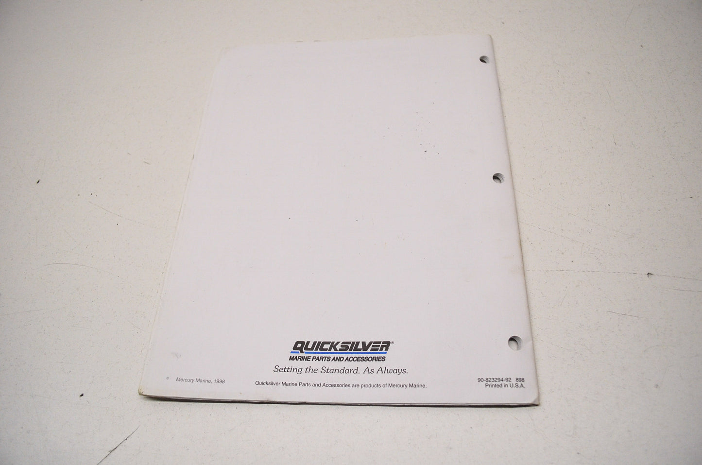 New OEM Quicksilver Outboard Quickits Manual Mercury 60-99 Mariner 76-99 NOS