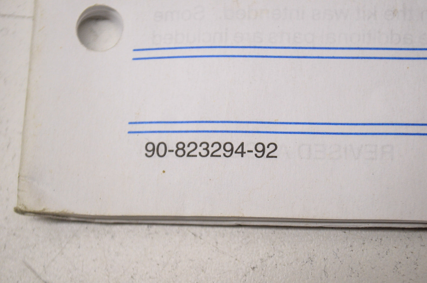 New OEM Quicksilver Outboard Quickits Manual Mercury 60-99 Mariner 76-99 NOS
