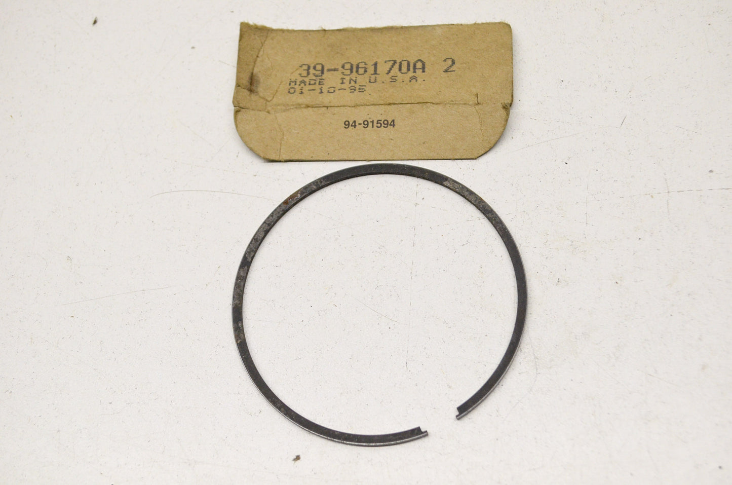 Quicksilver 39-96170A 2, 94-91594 Mercury Piston Ring NOS