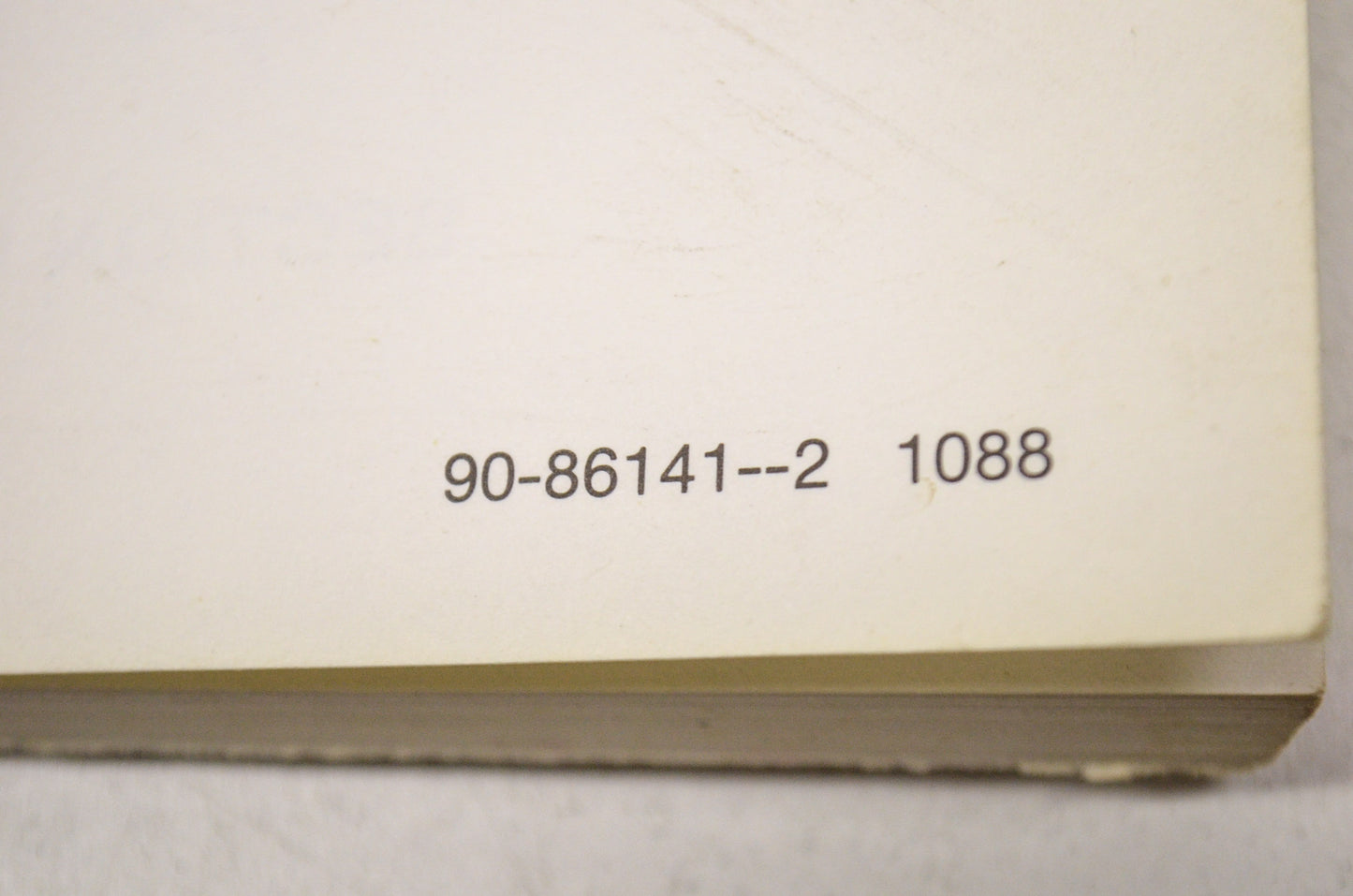 Quicksilver 90-86141--2 1088 Service & Maintenance Tools Manual NOS