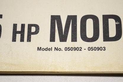 New OEM Spirit 1979 Service Manual 5 HP Models 050902 & 050903 NOS