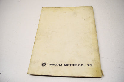 OEM Yamaha LIT-12618-EC-01 EC340E Service Manual NOS