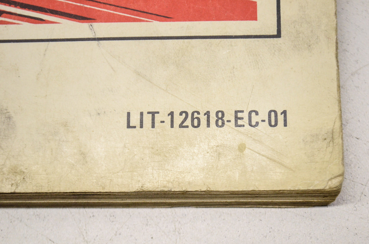 OEM Yamaha LIT-12618-EC-01 EC340E Service Manual NOS