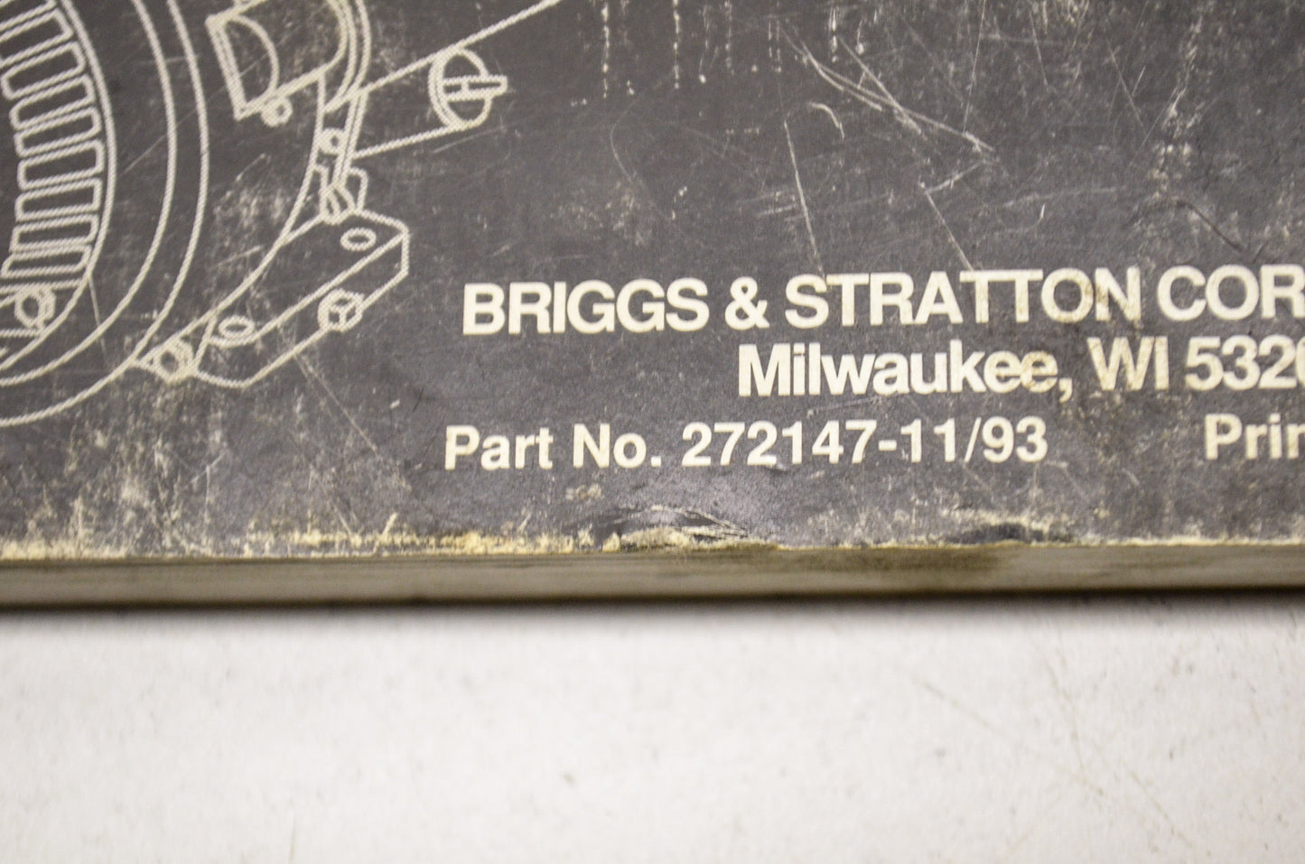 Repair Manual Single Cylinder OHV Engines NOS
